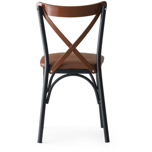 Ekol - 1332 V4 Brown Chair Set (4 Pieces) slika 4