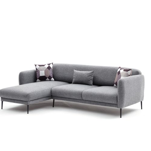 Atelier Del Sofa Kutna garnitura na razvlačenje, Sivo, Venus L - Grey slika 7