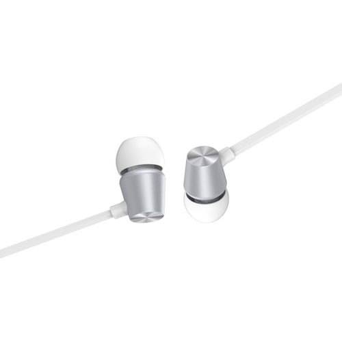 SWISSTEN slušalice + mikrofon, In-ear, metalne, srebrno/bijele DYNAMIC YS500 slika 5