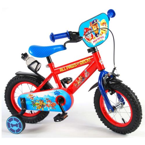 Dječji bicikl Paw Patrol 12" crveno/plavi slika 3