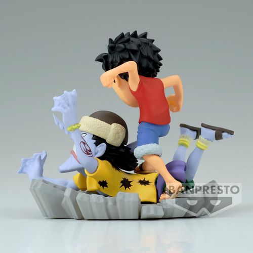 One Piece WCF Log Stories Luffy vs Arlong figure 7cm slika 5