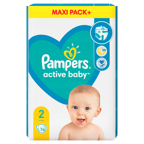 Pampers Active-Baby JPM Maxi-Pack+ slika 2