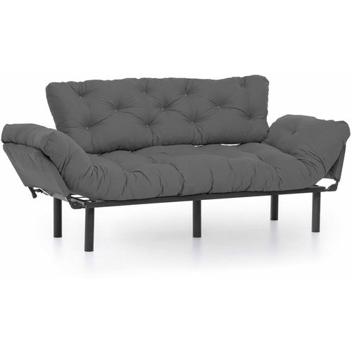 Atelier Del Sofa Trosjed na razvlačenje, Sivo, Nitta Triple - Grey slika 4