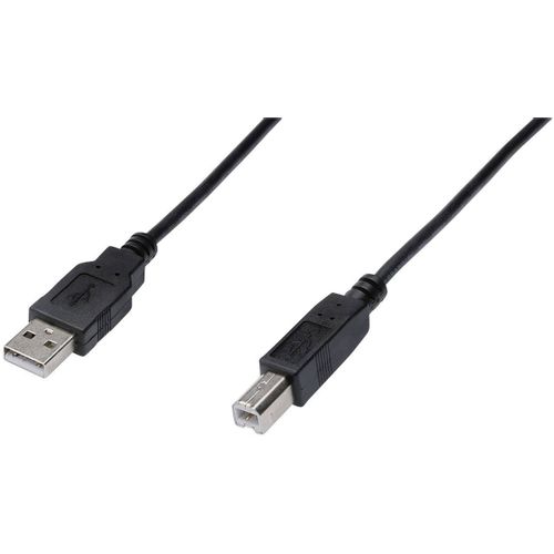 Digitus USB kabel USB 2.0 USB-A utikač, USB-B utikač 5.00 m crna  AK-300105-050-S slika 3