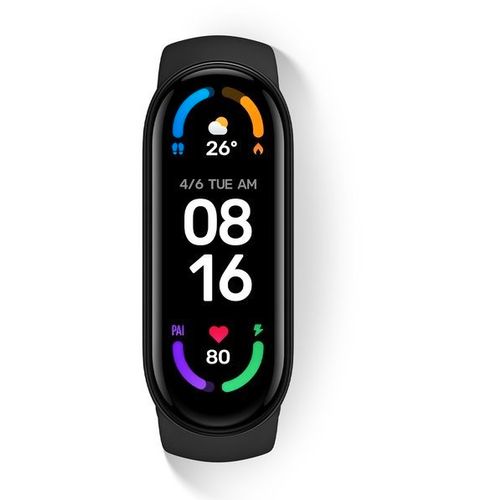 Xiaomi Pametni Sat Mi Smart Band 6 NFC, crni slika 1