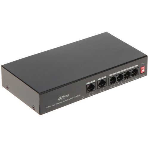 DAHUA PFS3006-4ET-36 6-Port Fast Ethernet Switch with 4-Port PoE slika 2