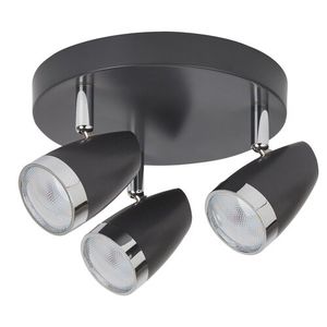 Rabalux Karen spot LED 3x4W antikracit/ hrom Spot rasveta