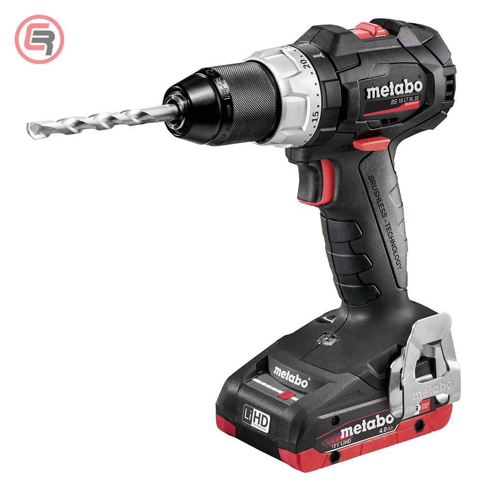 Metabo Bušilica - Odvijač Aku BS 18 LT BL SE 2 x AKU (4,0 Ah LiHD) ASC 55 – 602367800 slika 1