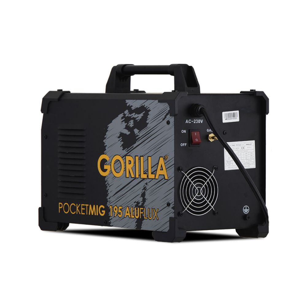 Iweld aparat za zavar. GORILLA POCKETMIG 195 ALUFLUX 80POCMIG195 (180A) slika 2
