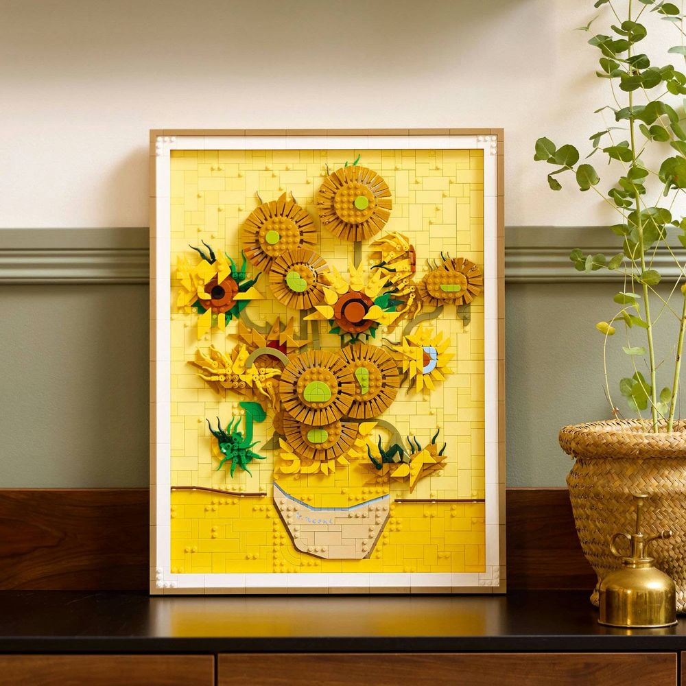 LEGO 31215 Vincent Van Gogh Sunflowers slika 7