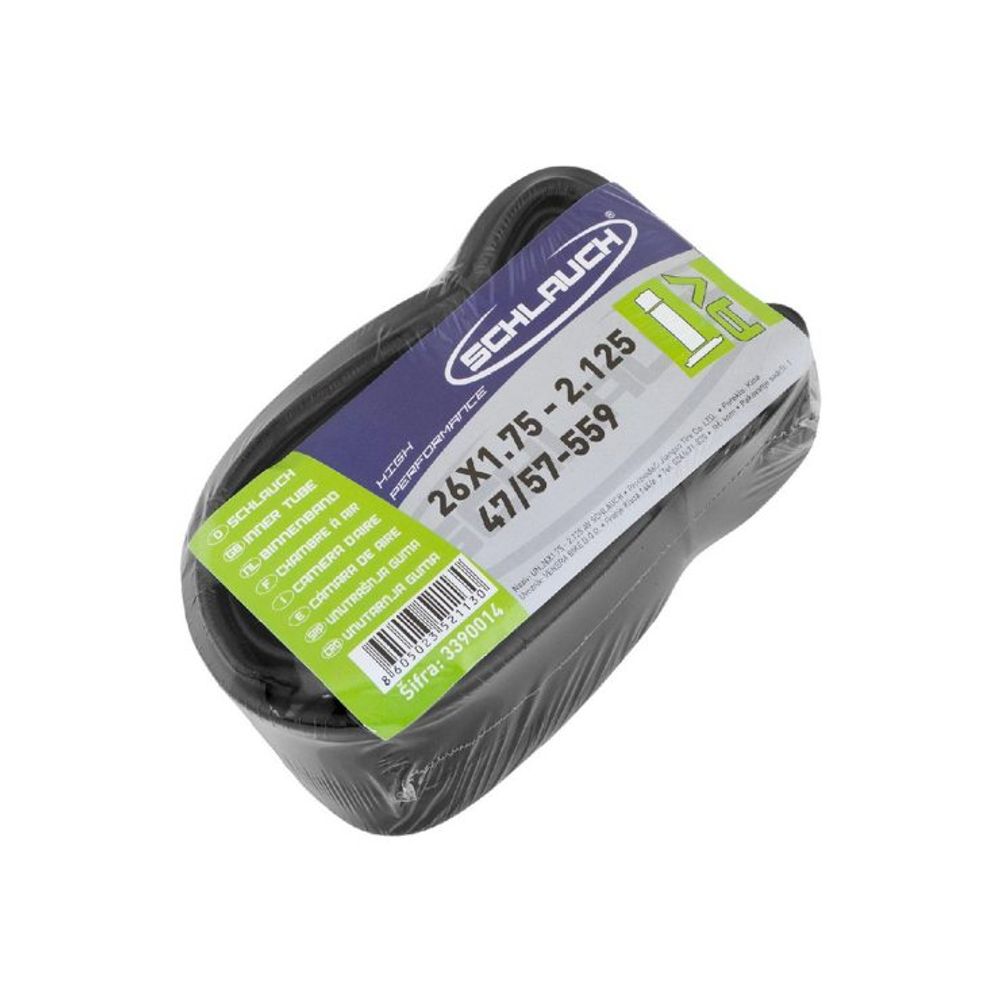 Unutrašnja guma Schlauch 28x1.75 (47-622) sa auto ventilom slika 1