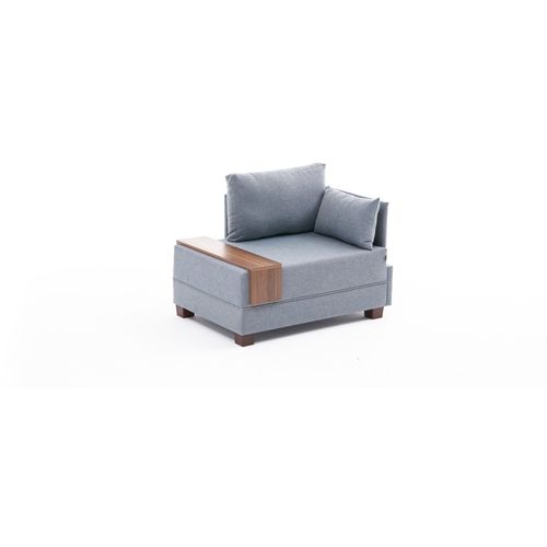 Fly Right - Light Blue Blue 1-Seat Sofa slika 6