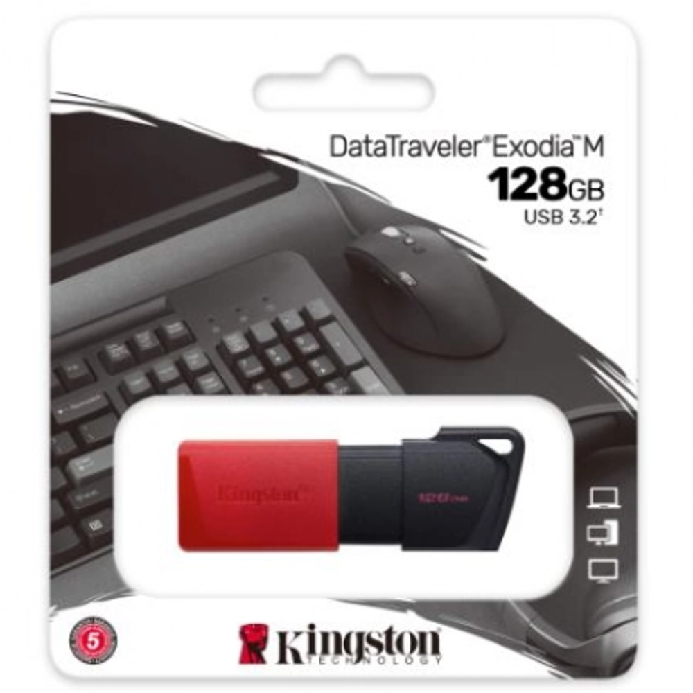 Kingston USB Memorija DT Exodia M 128GB USB 3.2 slika 3