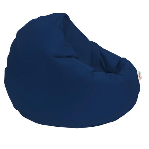 Iyzi 100 Cushion Pouf - Dark Blue Dark Blue Garden Bean Bag slika 2