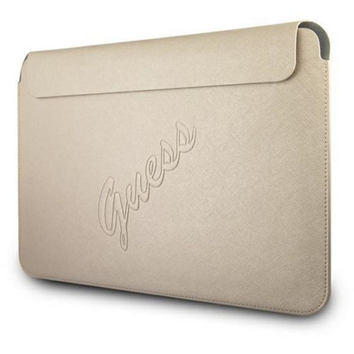 GUESS navlaka za laptop od 13" Gold Saffiano Script slika 4