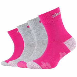 Skechers 4ppk wm mesh ventilation glow socks sk41091-4541