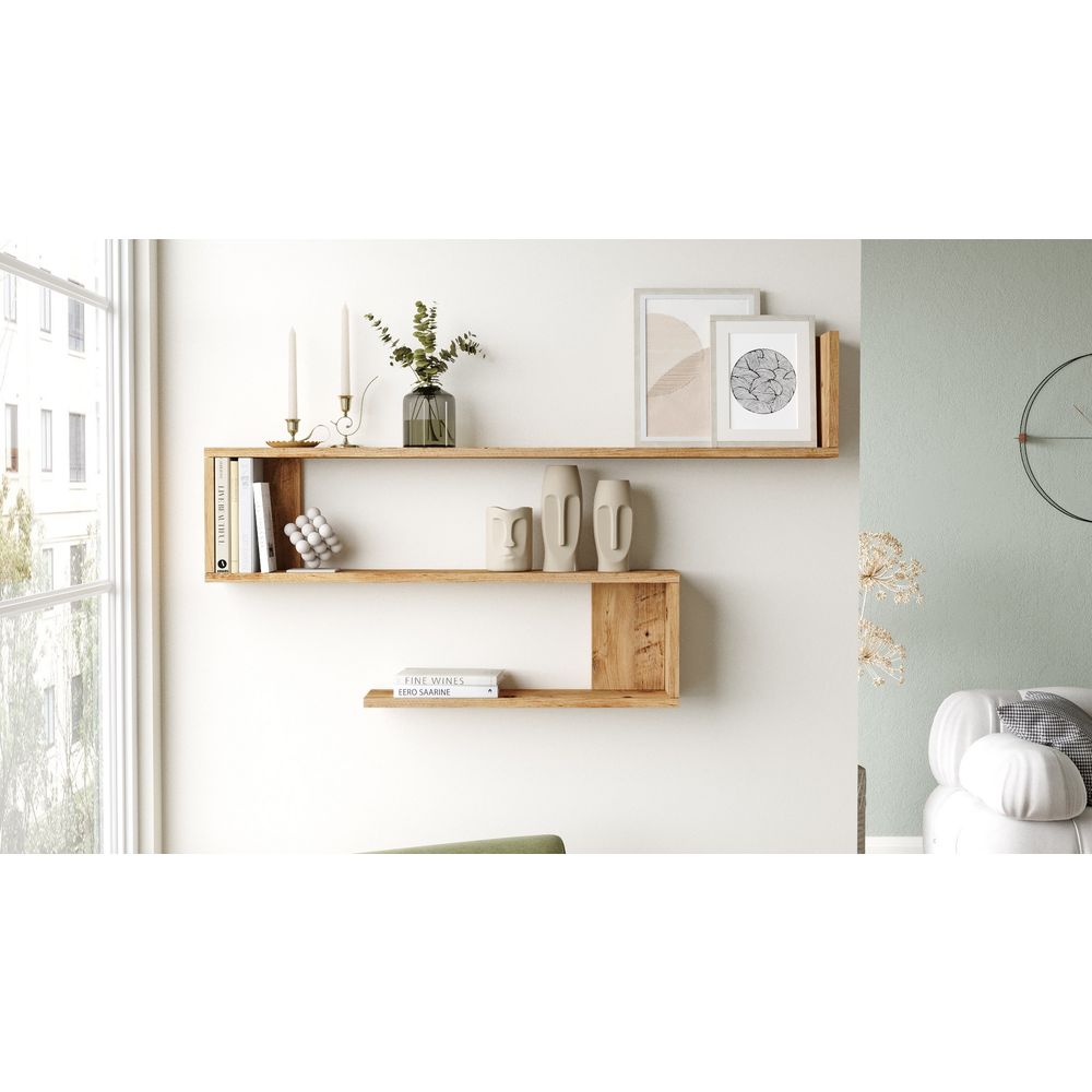 Polica za Zid WL10-A Atlantic Pine slika 3