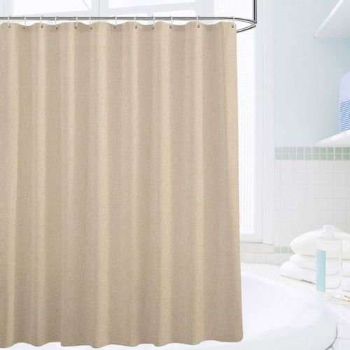 Zavesa za kupatilo JEDNOBOJNA 180x180 - Beige - N11 slika 1