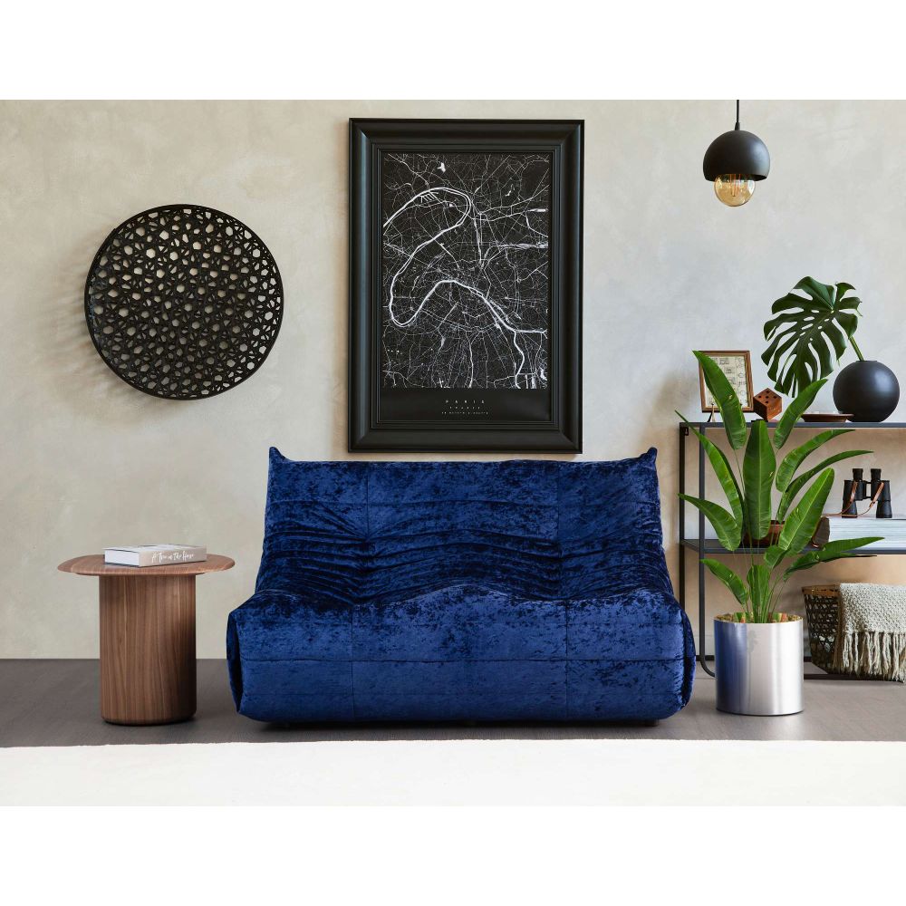 Dvosjed Sofa Bocek - Plava Boja slika 2