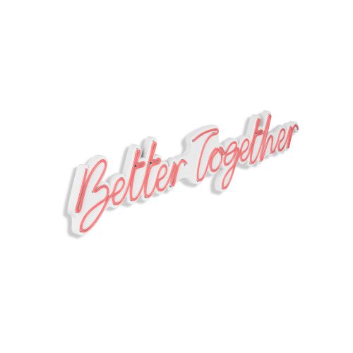 Wallity Better Together - Pink Dekorativno Plastično LED Osvetljenje slika 7