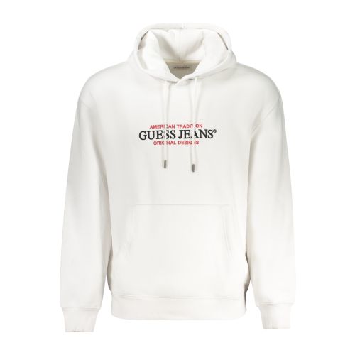 GUESS JEANS SWEATSHIRT WITHOUT ZIP MEN WHITE slika 1