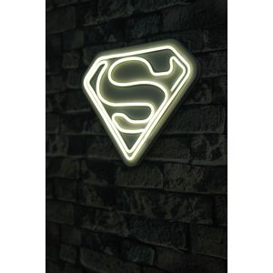 Wallity Ukrasna plastična LED rasvjeta, Superman - White