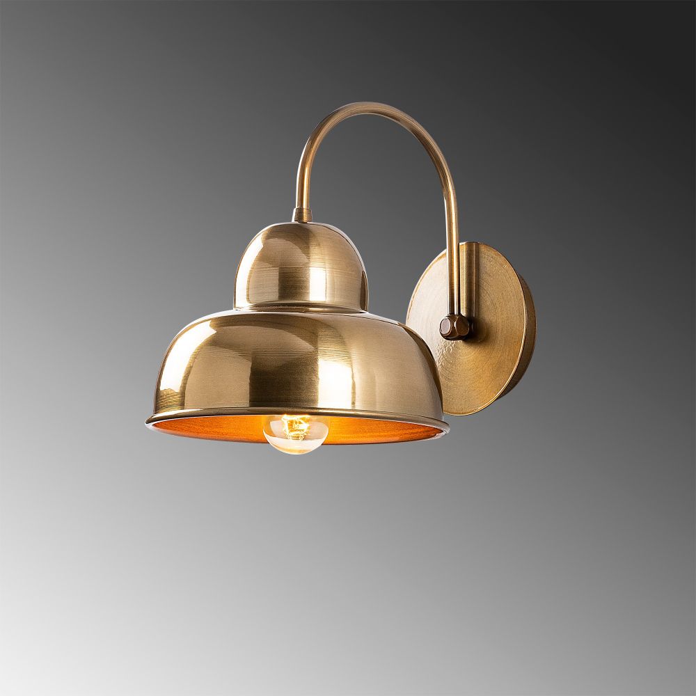 Zidna Lampa Berceste - 180VINTAGE-A u Zlatnoj Boji slika 4