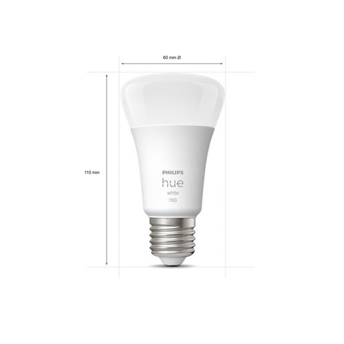 Philips HUE huew 9.5w a60 e27 2set eu 75w slika 6