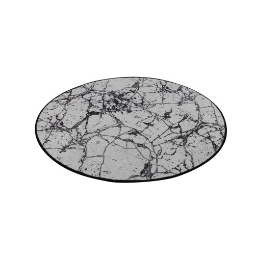 Marble (140 cm) - White Multicolor Bathmat slika 4