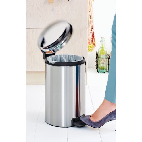 Brabantia kanta za otpad 12L, metalna slika 2