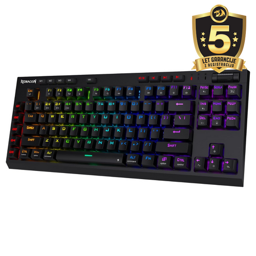 KEYBOARD - REDRAGON VISHNU PRO K596RGB-PRO WIRED & 2.4G & BT RED SWITCH slika 1