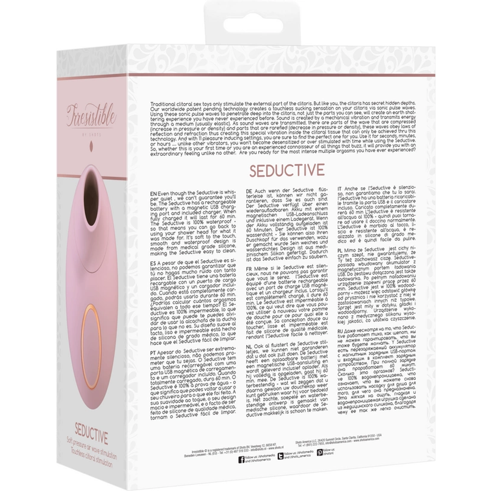Irresistible by Shots Seductive - Air Pulse Vibrator slika 3