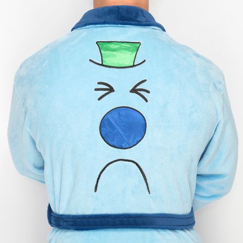 Mr Men Little Miss Mr Grumpy mens fleece bathrobe slika 3