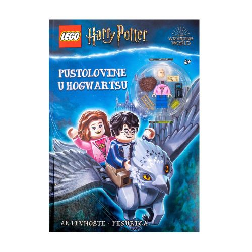 Lego Harry Potter - Pustolovine u Hogwartsu: knjiga s aktivnostima i minifigurama slika 1