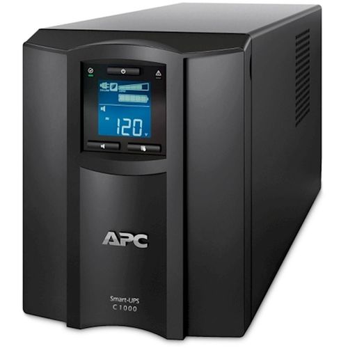 Smart-UPS C APC, 1000VA, Tower, 230V, 8x IEC C13, SmartConnect, USB i serijski, AVR, grafički LCD slika 1