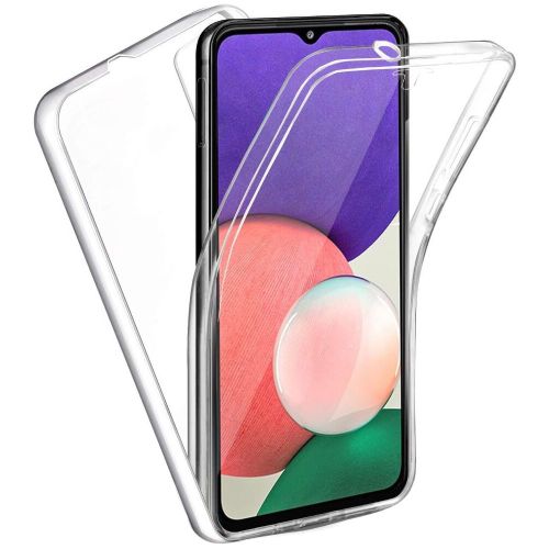 360 Full Cover obostrana dvodijelna prozirna maska za SAMSUNG GALAXY A22 4G ( LTE ) slika 1