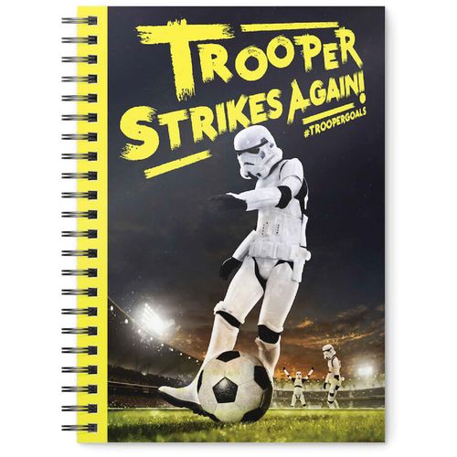 Original Stormtrooper Trooper Strikes Again A5 notebook slika 2
