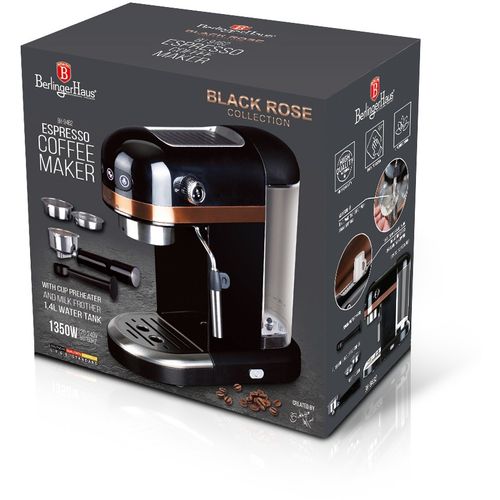 BERLINGER HAUS APARAT ZA KAFU ESPRESSO BLACK ROSE COLLECTION slika 10