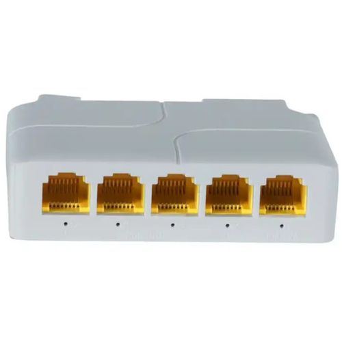 POE-EXT-14G 5 port, 1000mbpsPOE extender, 30/60W 8W/port, POE voltage 44-57Vdc, 100m, 802.3af/at slika 1