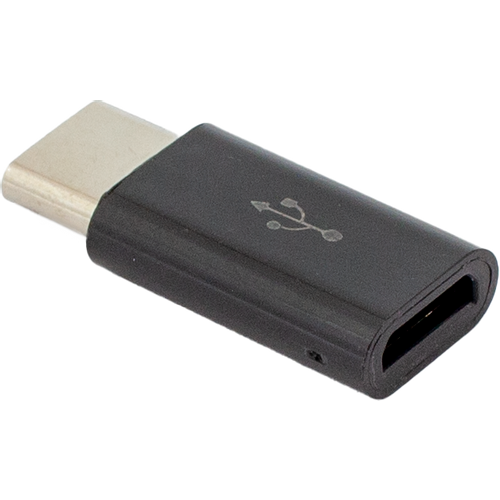 Sbox ADAPTER MICRO USB 2.0 Ženski -> TYPE-C Muški Crni / RETAIL slika 1