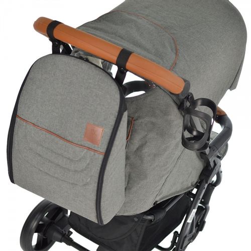 Bebe Stars kolica Malibu 3u1 - Grey slika 7