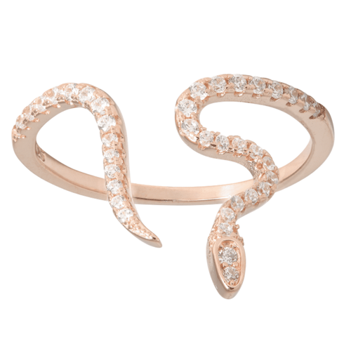 J&B Jewellery 925 Srebrni Prsten 0000074-Rose gold slika 1