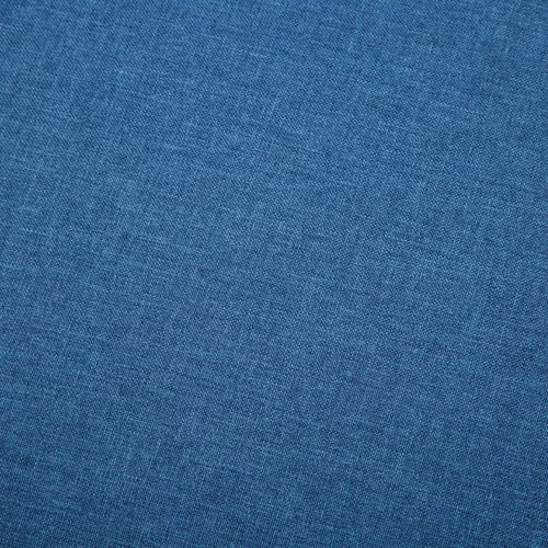 Trosjed s presvlakom od tkanine 172 x 70 x 82 cm plavi slika 19