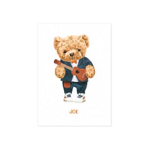 Ceba Baby plakat 50x70 cm Fluffy Puffy Joe