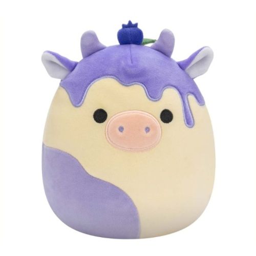 Squishmallows 20cm - benito - torta od sira i borovnica krava slika 1