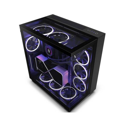 NZXT H9 Elite Gaming kućište (CM-H91EB-01) crno slika 1