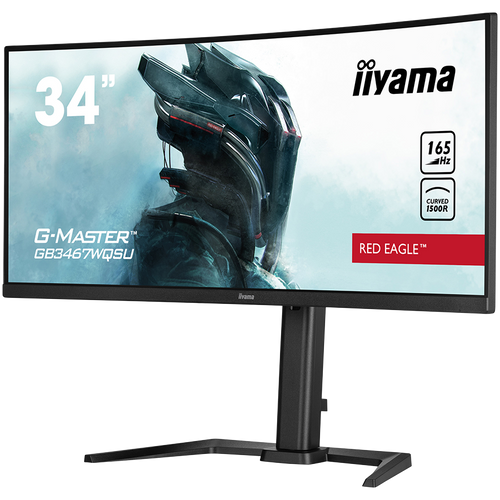 IIYAMA 34" GB3467WQSU-B5 Zakrivljeni Gaming Monitor slika 3