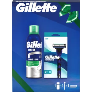 Gillette poklon paket Mach3 2UP+ pjena za brijanje 200ml