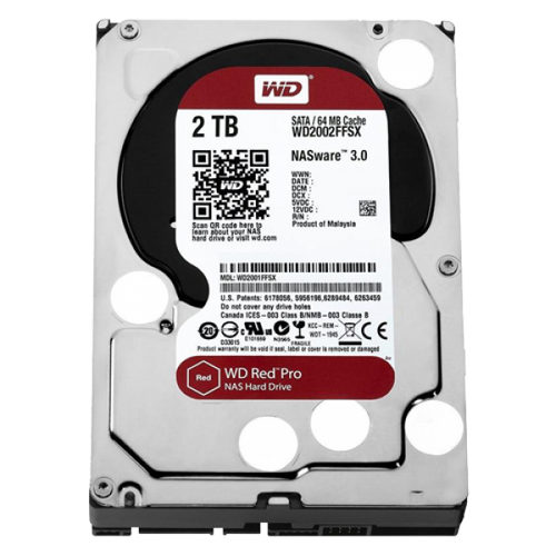 HDD WD 2TB WD2002FFSX 64MB 7200rpm Red Pro slika 1