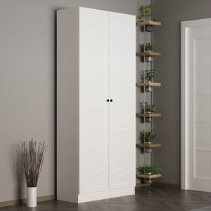 Hall stand Noah - 8457, bijela boja